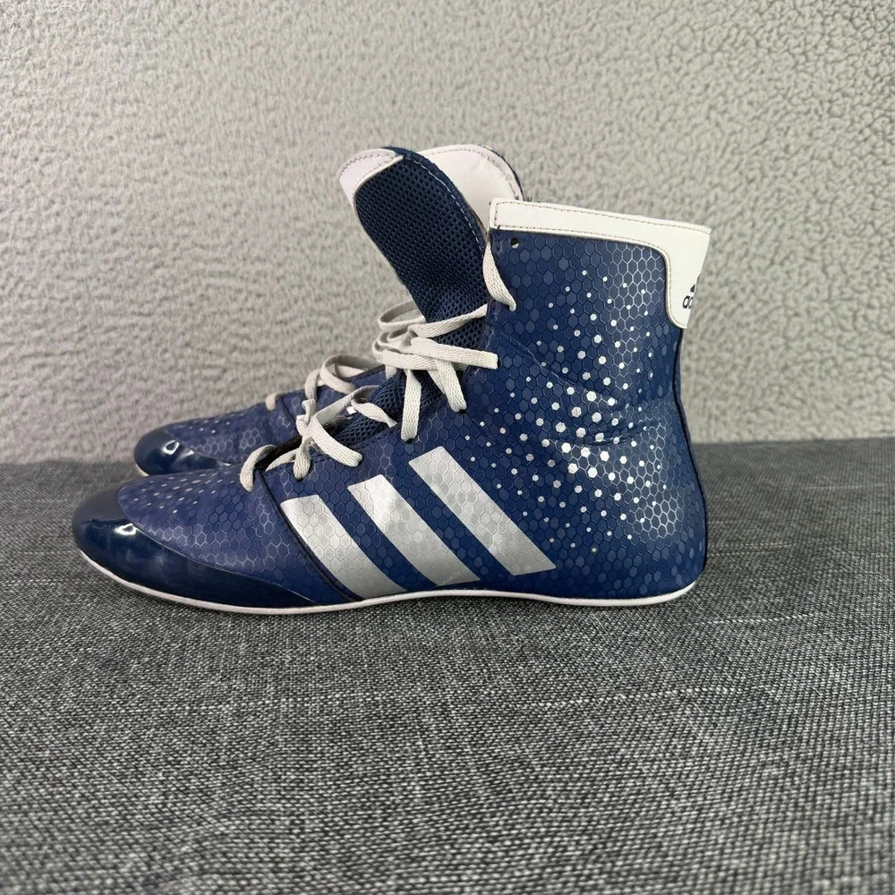 Adidas Boxing Shoes Mens 8.5 Blue 2017 Adidas Boxing KO Legend 16.2 Wrestling